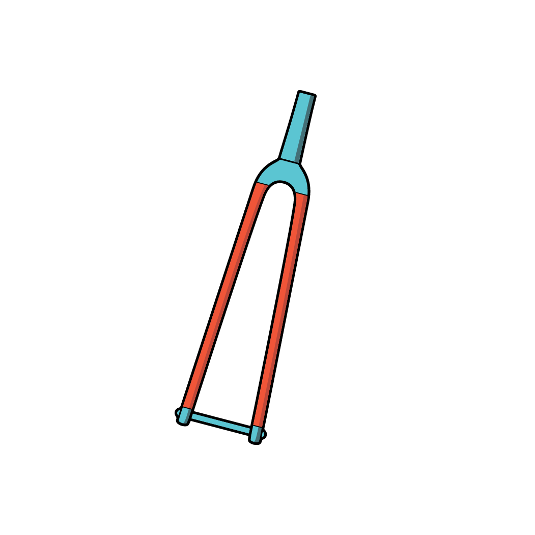 Ridewrap -Covered-Road Fork