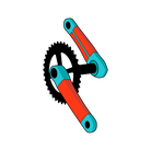 Ridewrap Covered-MTB Crank